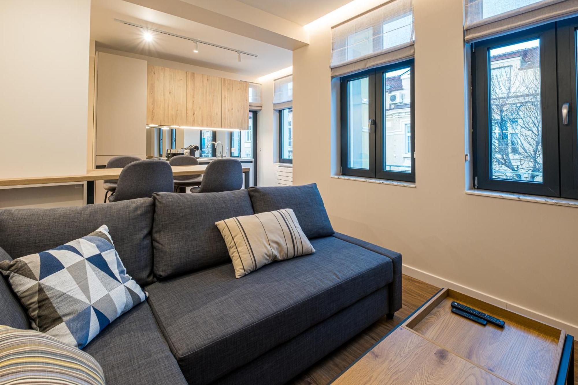 North 21 - Brand New Modern 1Bd Apt In Sofia Center By Flat Mаnager Exteriér fotografie